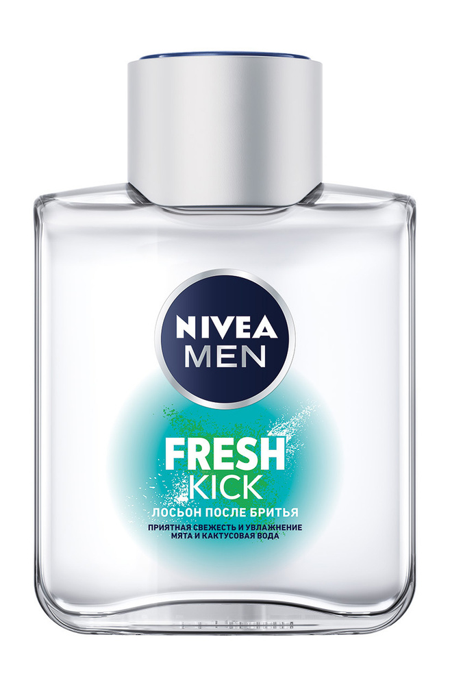 NIVEA MEN FRESH KICK Лосьон после бритья с мятой и кактусовой водой муж., 100 мл  #1