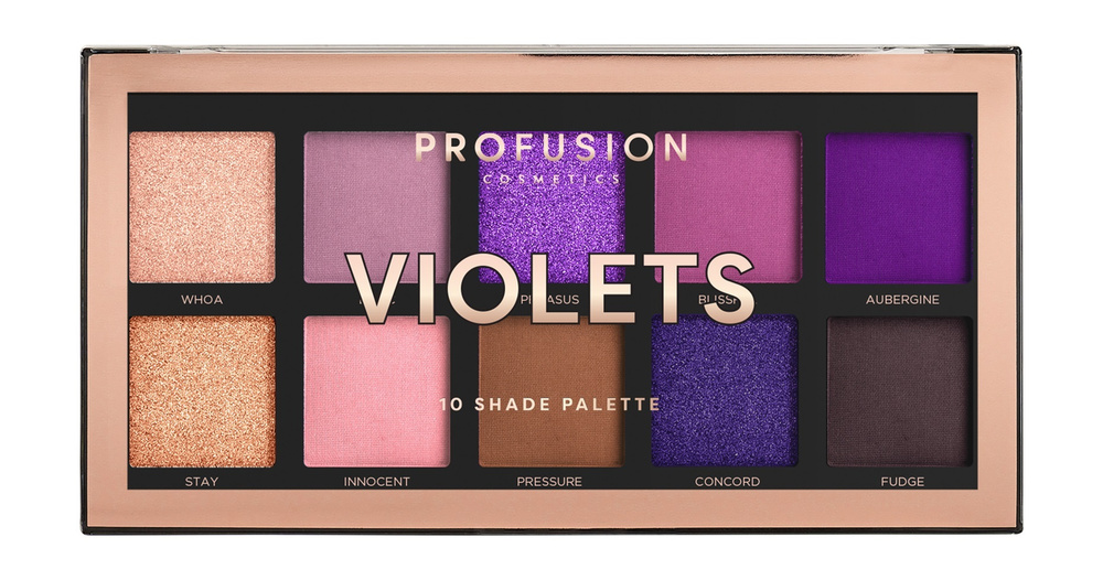 Палетка теней для век Profusion Violets 10 Shade Palette #1