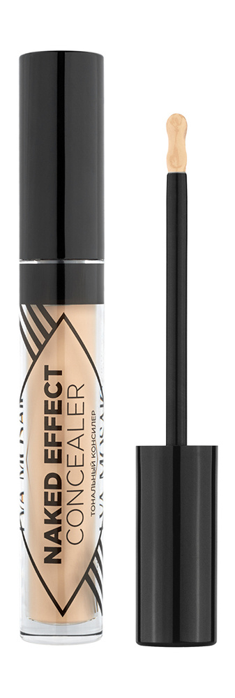 EVA MOSAIC Тональный консилер для лица Naked Effect Concealer 3,8 мл, 02 Cветло-бежевый  #1