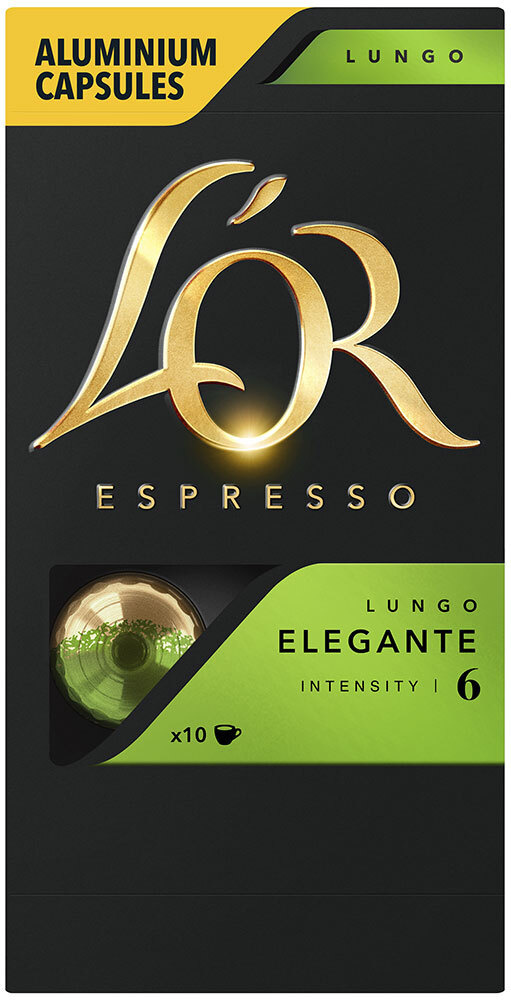 Кофе капсулы для Nespresso L'OR Espresso Lungo Elegante 52г #1