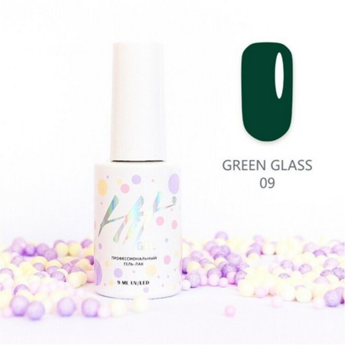 HIT Gel, Гель-лак Green Glass №09 #1