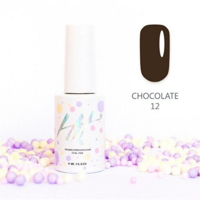 HIT Gel, Гель-лак Chocolate №12 #1