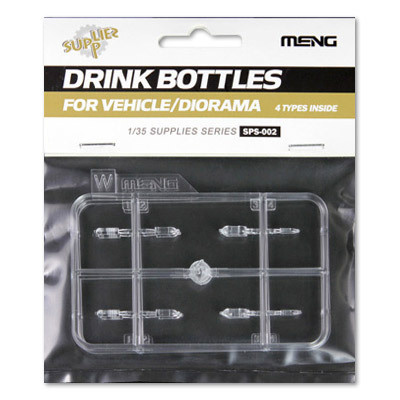"MENG" SPS-002 "бутылки" Drink Bottles for Vehicle/Diorama(4types) 1/35 #1