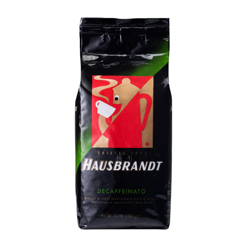 Кофе в зернах Hausbrandt Decaffeinated без кофеина 100% арабика 1 кг #1