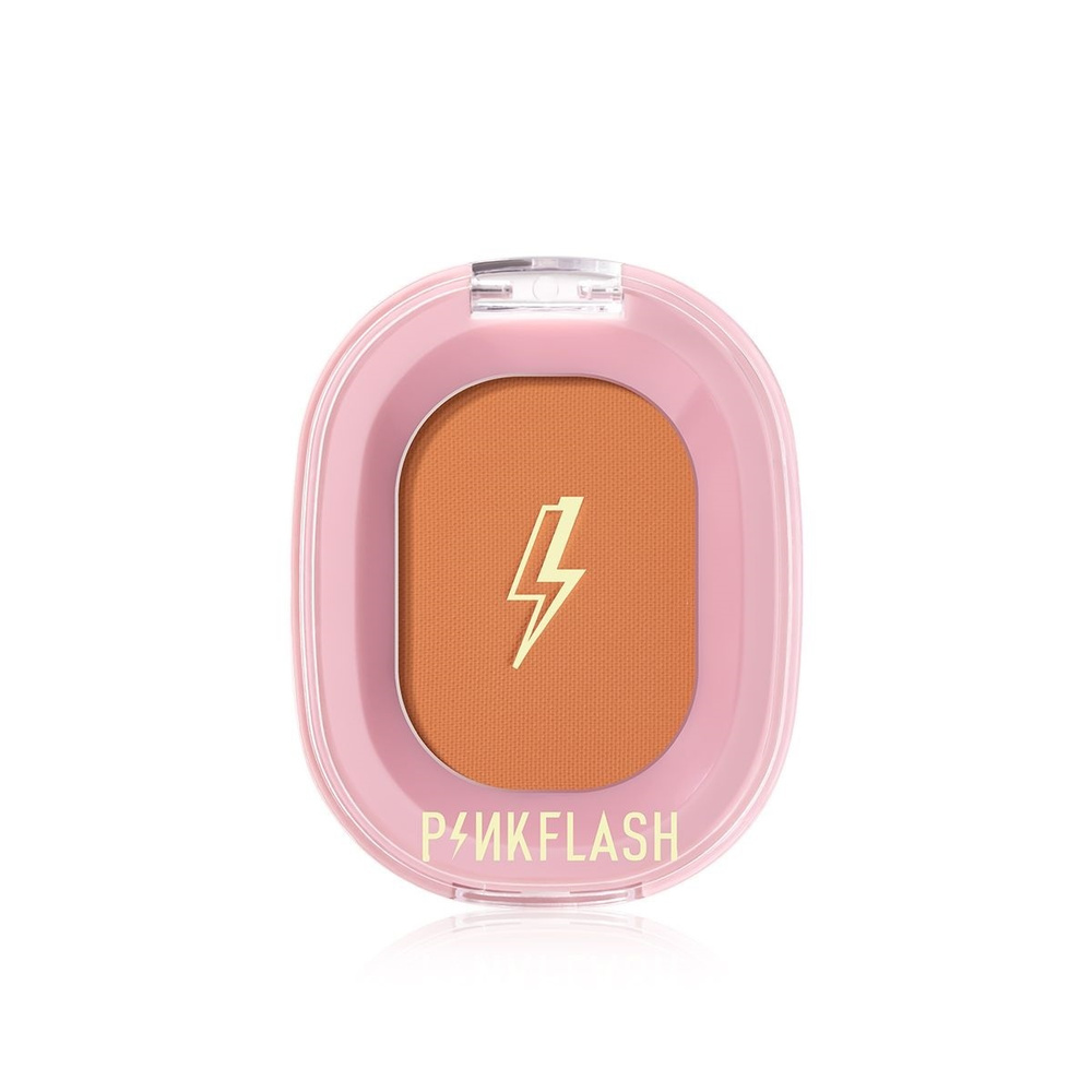 Focallure Матовые румяна "Pink Flash" для натурального макияжа "Chic in cheek", оттенок №O02 "Золотистый"/ #1