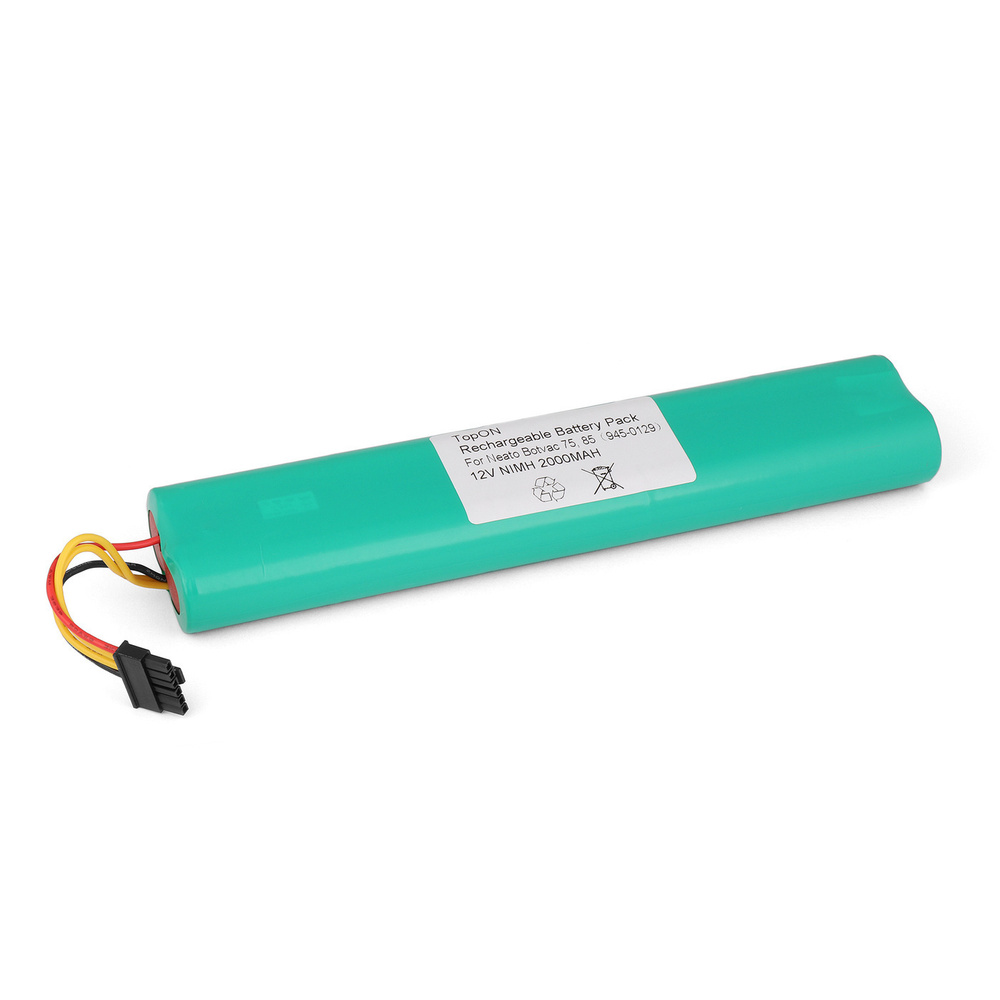 Аккумулятор TopON для робота-пылесоса Neato Botvac 70e, 75, 80, 85 - series 12V 2000mAh (Ni-MH) PN: 945-0129. #1