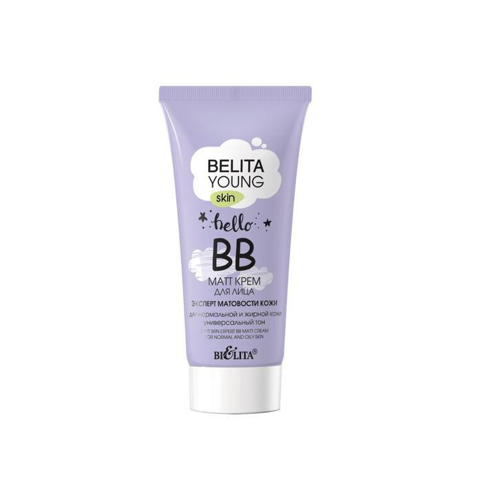 BB-matt крем для лица Belita Young Skin, Эксперт матовости кожи, 30 мл  #1