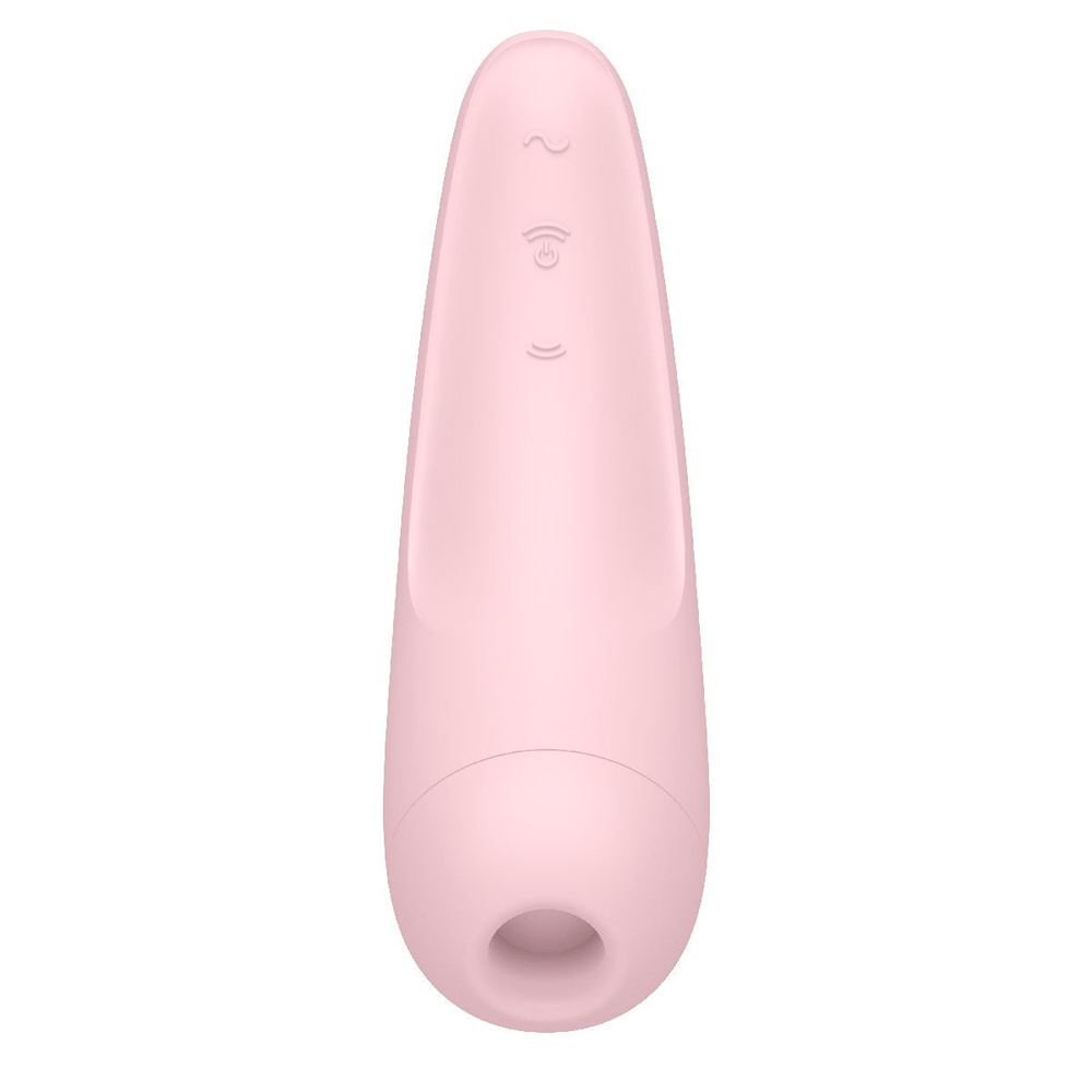 Satisfyer Curvy 2+ Pink розовый Вакуумный клиторальный стимулятор с возможностью управления через приложение #1