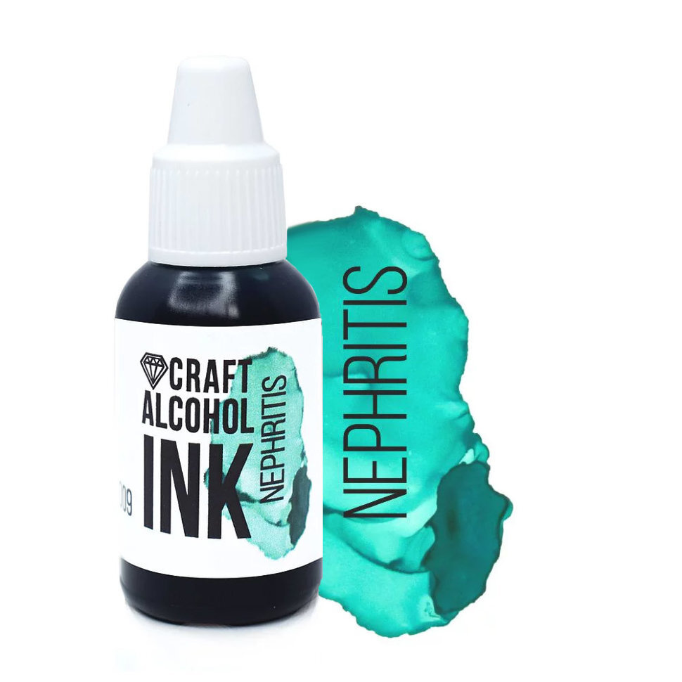 Алкогольные (спиртовые) чернила Craft Alcohol INK Nephritis, 20мл #1