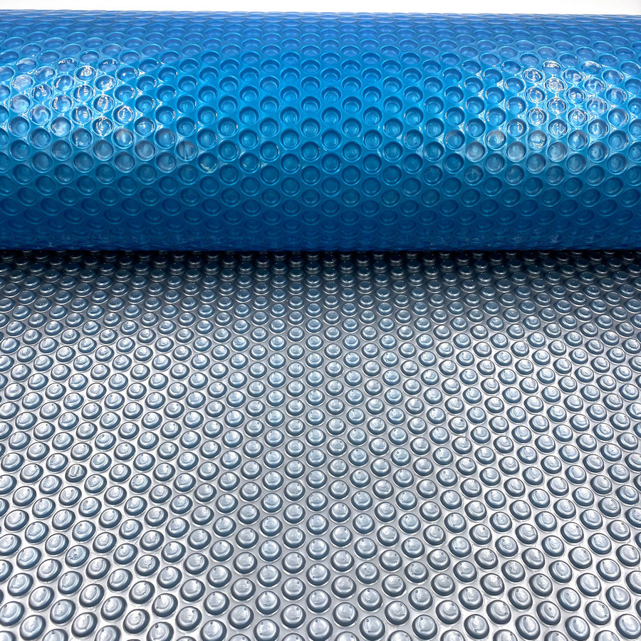 Пузырьковое покрывало Reexo Silver Cut, серебристо-голубой, 400 мкр, 6*3 м (д*ш), артикул RX-SILV-C0306 #1