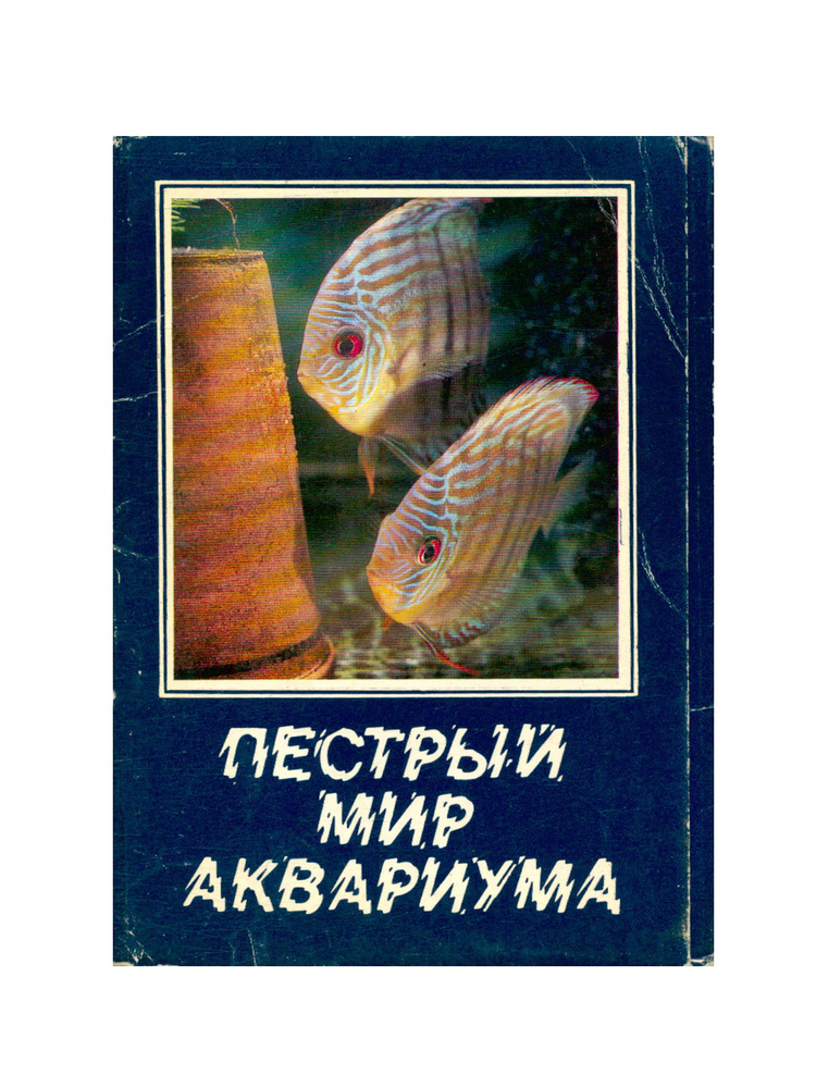 Открытка винтажная. Пестрый мир аквариума. Выпуск 2 (комплект из 25 открыток) 1982 год  #1