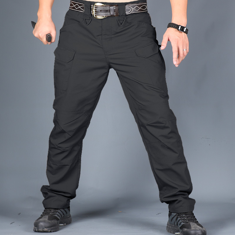 Тактические брюки мужские весенне-летние камуфляжные брюки, комбинезоны, осенние уличные брюки с несколькими #1