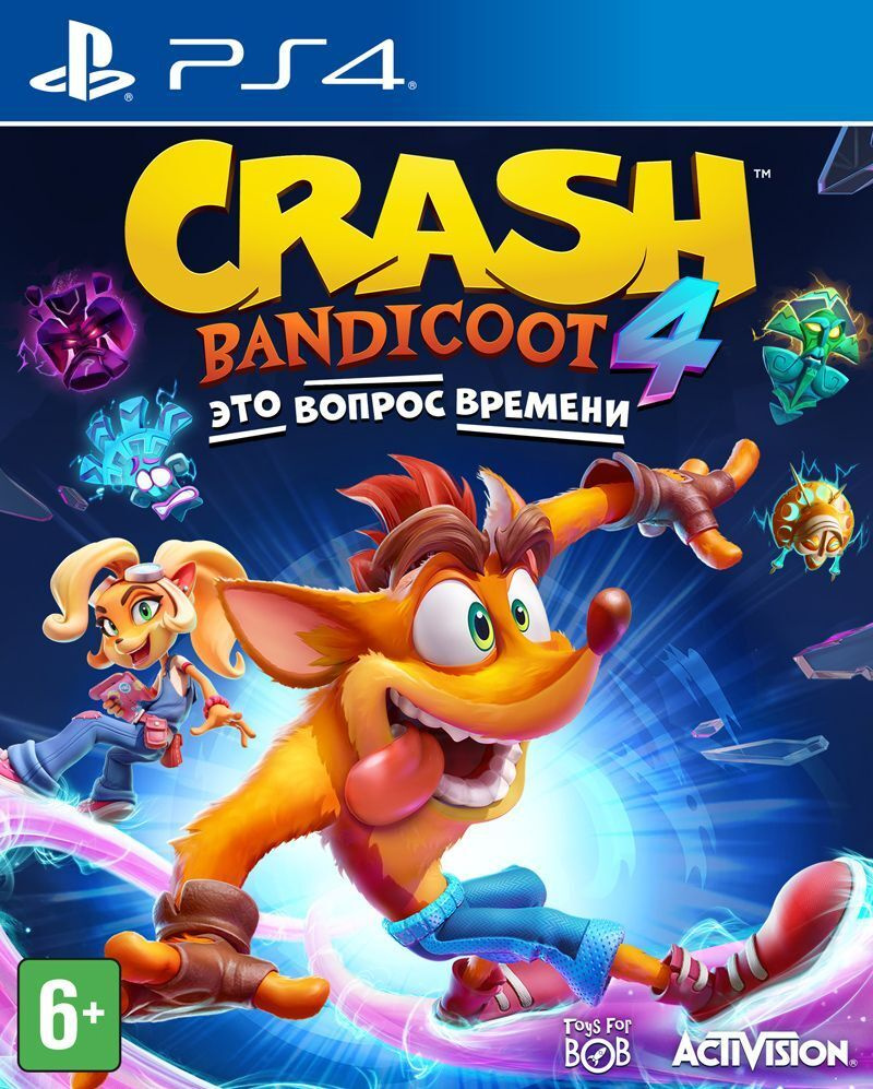 Игра Crash Bandicoot 4 Это Вопрос В (PlayStation 5, PlayStation 4, Русские  субтитры) купить по низкой цене с доставкой в интернет-магазине OZON  (1337102542)