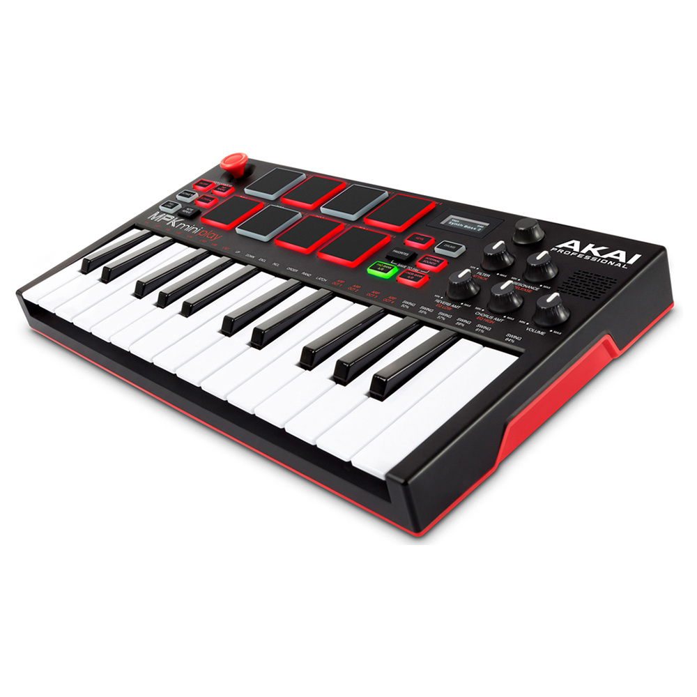 USB MIDI-клавиатура / MIDI - контроллер Akai MPK Mini Play Mk3 с 8 пэдами  #1