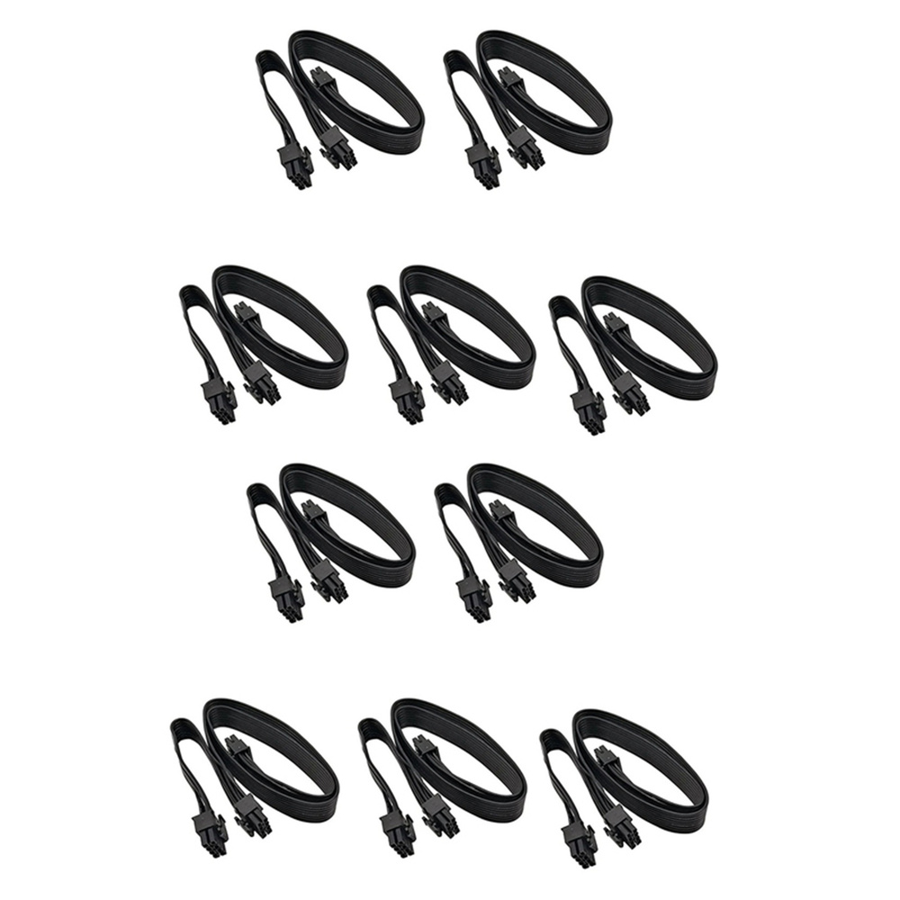 Cavo adattatore di alimentazione PCIe 8 pin maschio a doppio 2X (6+2