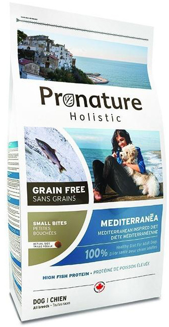 Корм Pronature Holistic Grain Free Mediterranea для собак (мелкая гранула), с рыбой и чечевицей, 2 кг #1