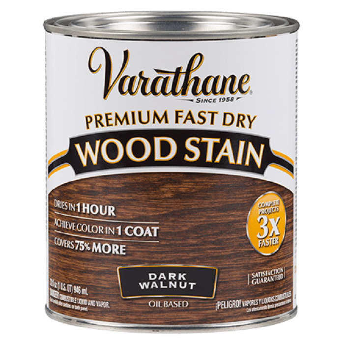 Морилка - Масло Для Дерева Varathane Premium Fast Dry Wood Stain Темный Орех 0,946л  #1