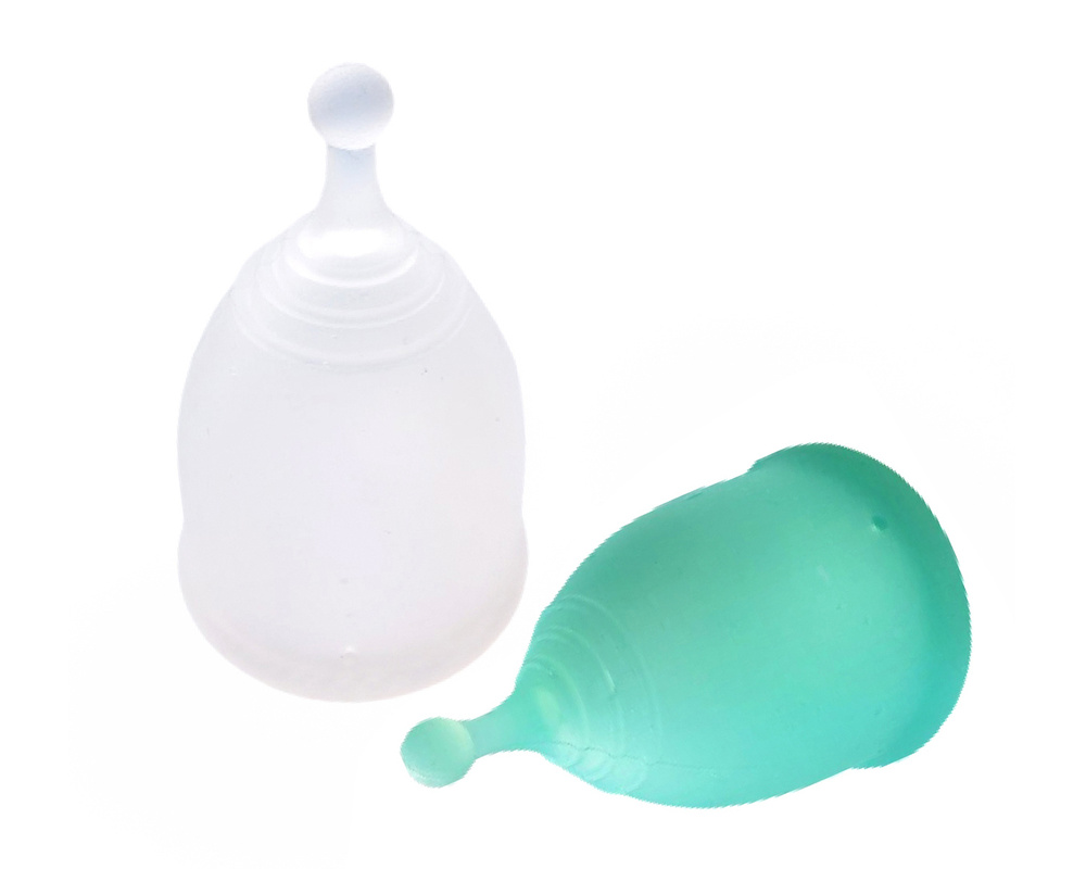 Менструальные чаши Ellаcup - набор 2 штуки, S + L Уцененный товар  #1