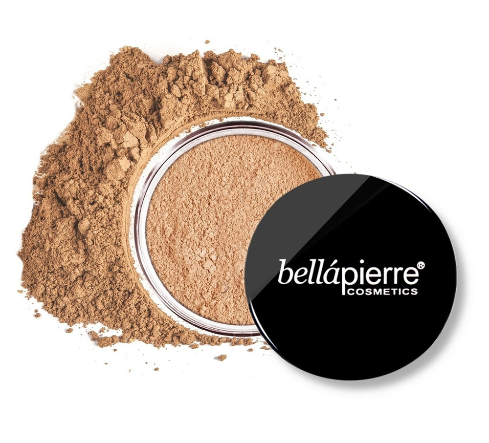  Bellapierre cosmetics Рассыпчатая минеральная пудра Latte  #1