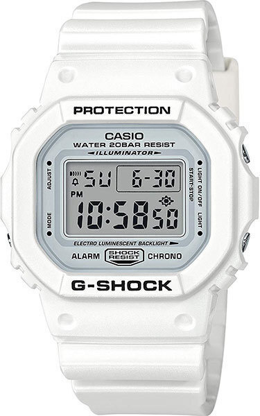 Японские наручные часы Casio G-SHOCK DW-5600MW-7E с гарантией производителя  #1