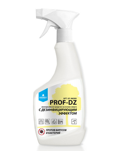 PROF-DZ Универсальное средство PROSEPT с дезинфицирующим эффектом (на основе спирта), 500мл  #1