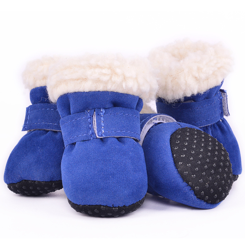 Ботиночки для собак Arnydog "Угги", синие, L (5,0*4,4 см). Обувь для собак мелких, средних и крупных #1
