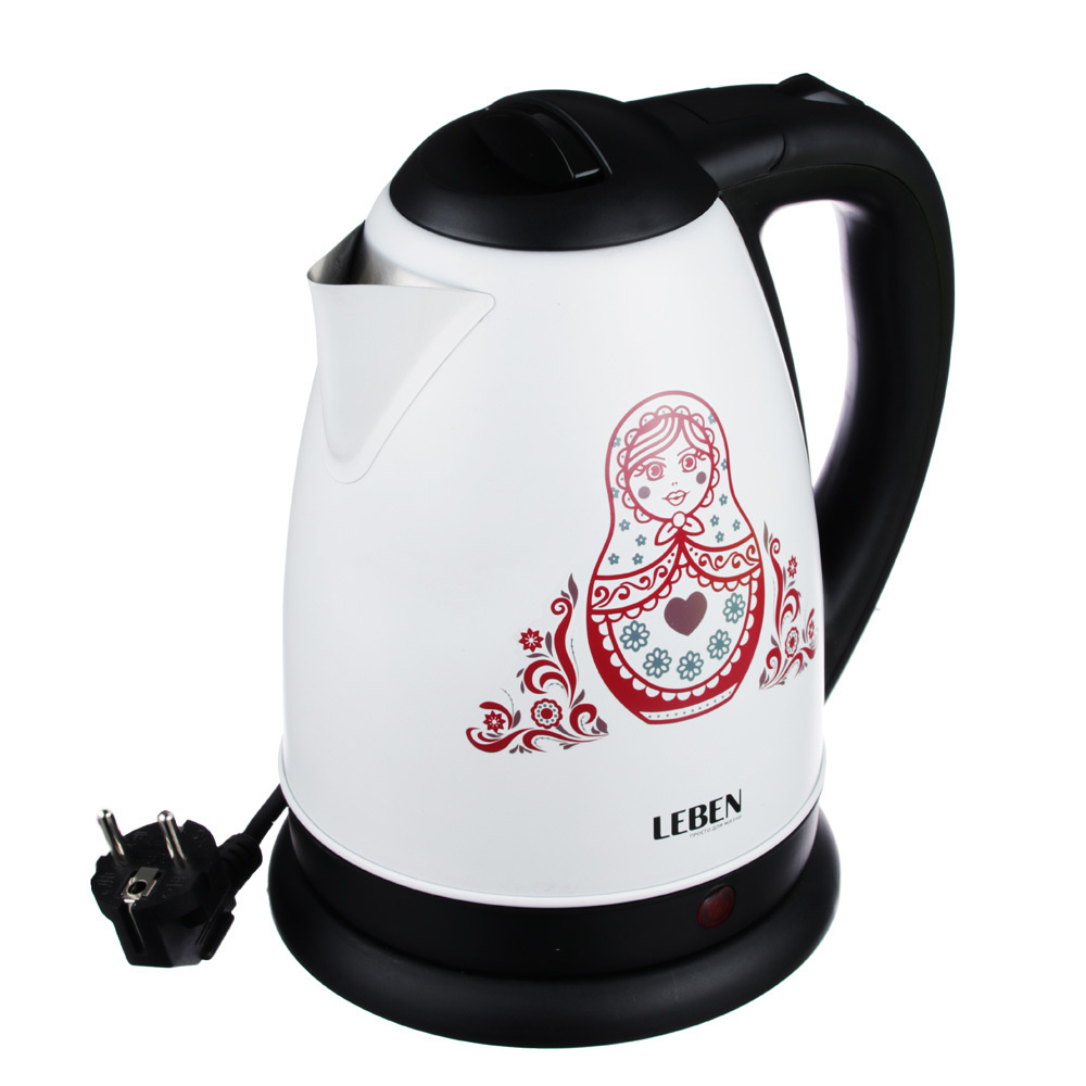 Leben Электрический чайник BT-1394, белый #1