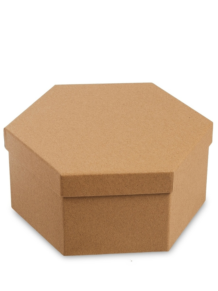 Коробка подарочная "Браун" бежевая 10*22*22 см #1