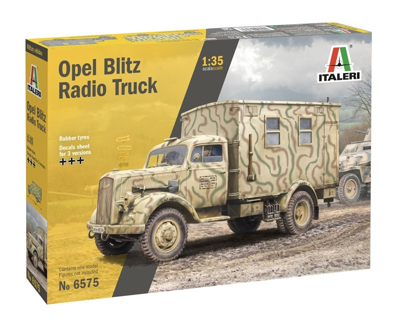 Сборная модель Italeri 6575ИТ German radio truck Масштаб 1/35 #1
