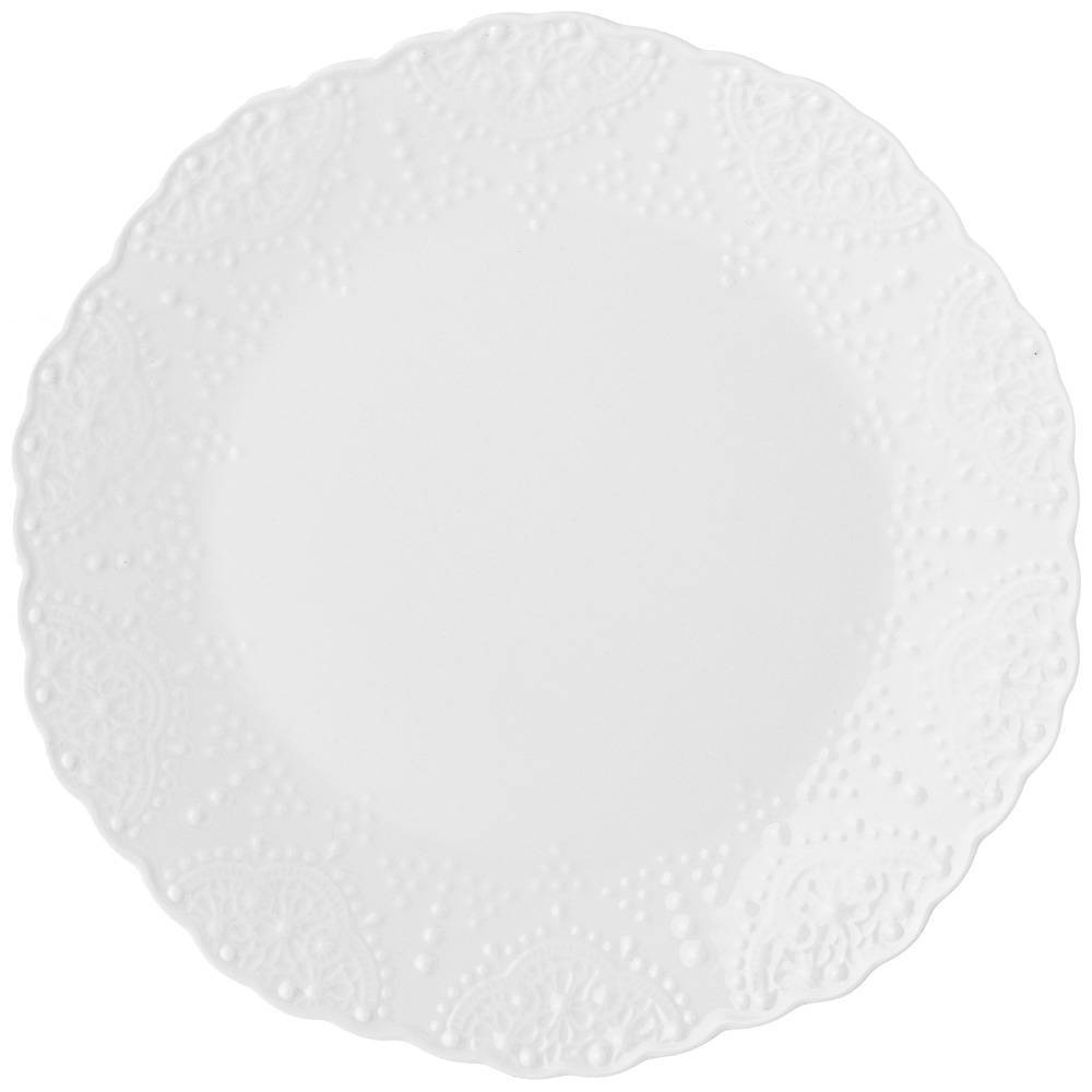 Тарелка закусочная из фарфора LEFARD "АЖУР" 21 см #1
