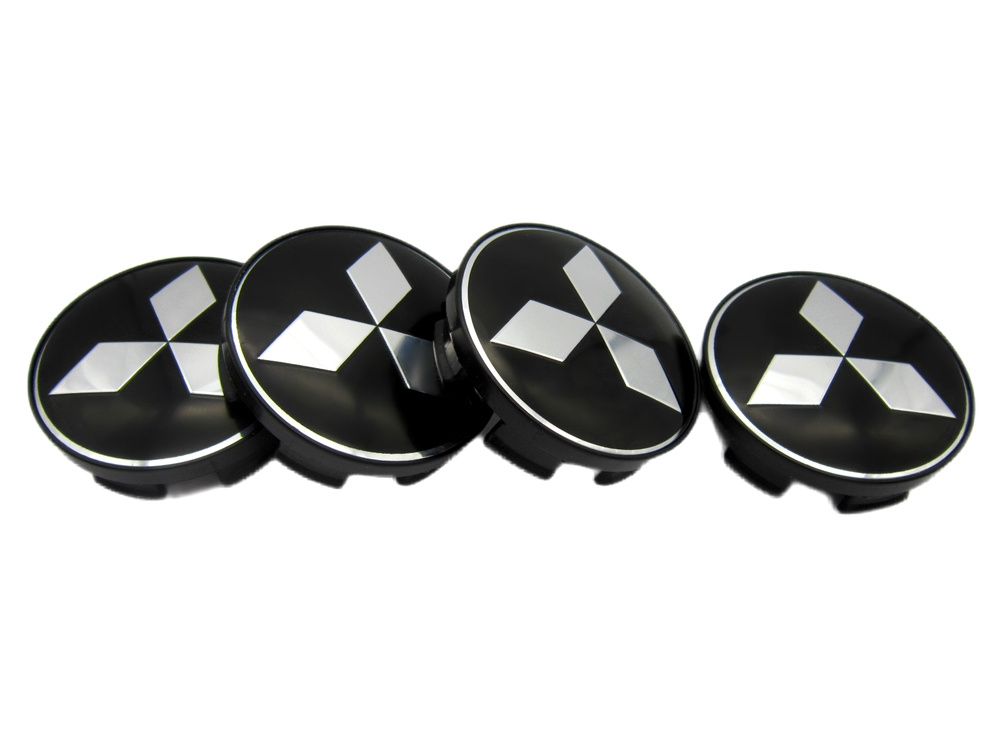 Колпачки заглушки на литые диски СКАД Митсубиси 56/51/12 мм, 4 шт.  #1