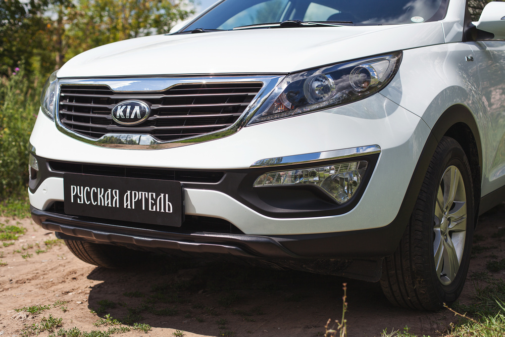 KIA Sportage Тюнинг обвес переднего бампера Вар.2 TOKS028100 #1