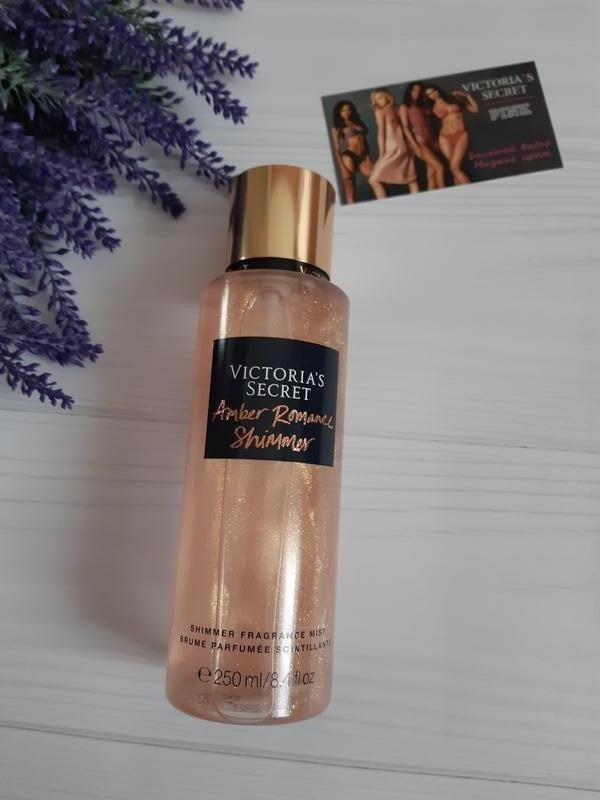 Victoria's Secret спрей для тела Amber Romance Shimmer Fragrance Body Mist, 250ml #1
