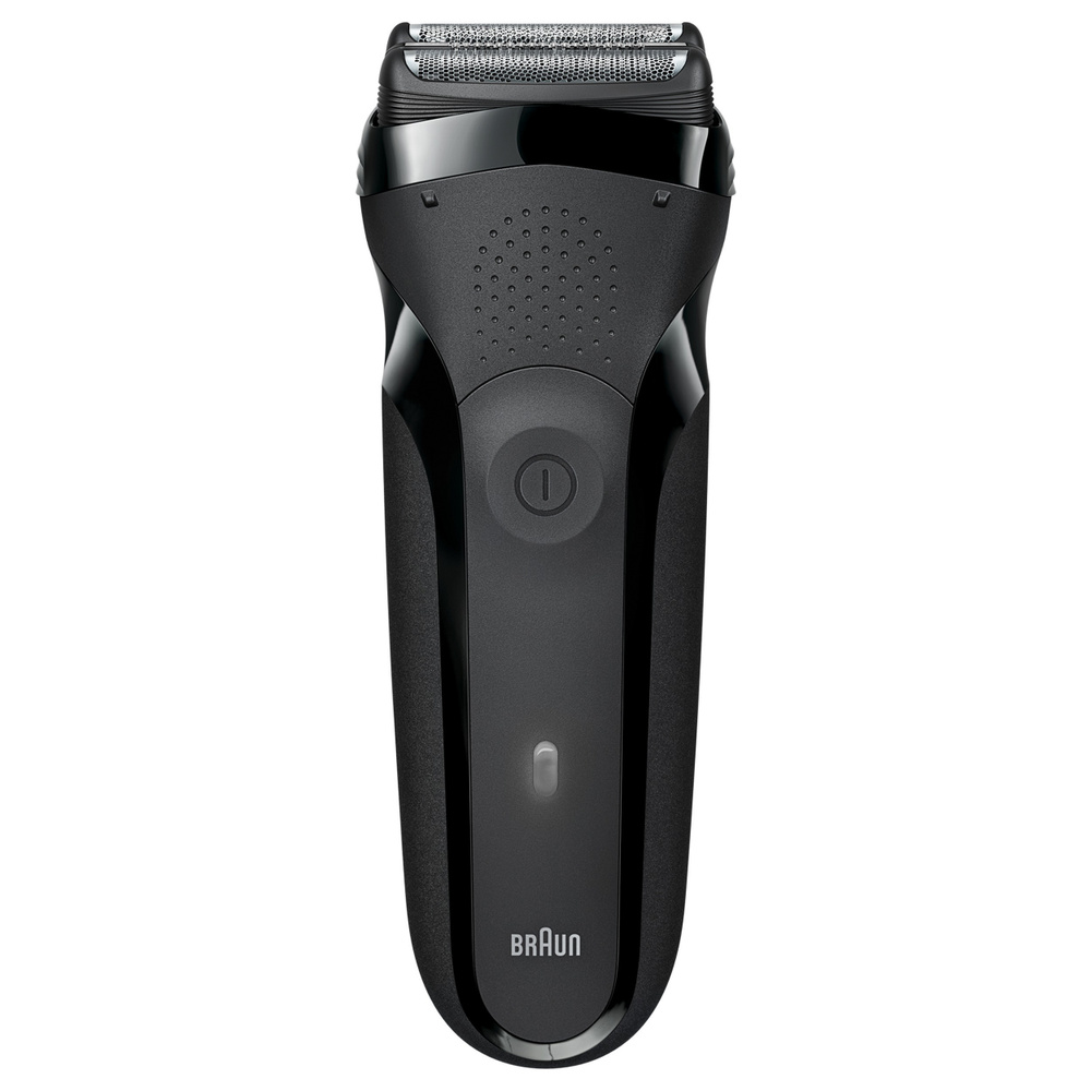 Мужская электробритва для бритья лица Braun Series 3 300s Black, сеточная, беспроводная и водонепроницаемая #1