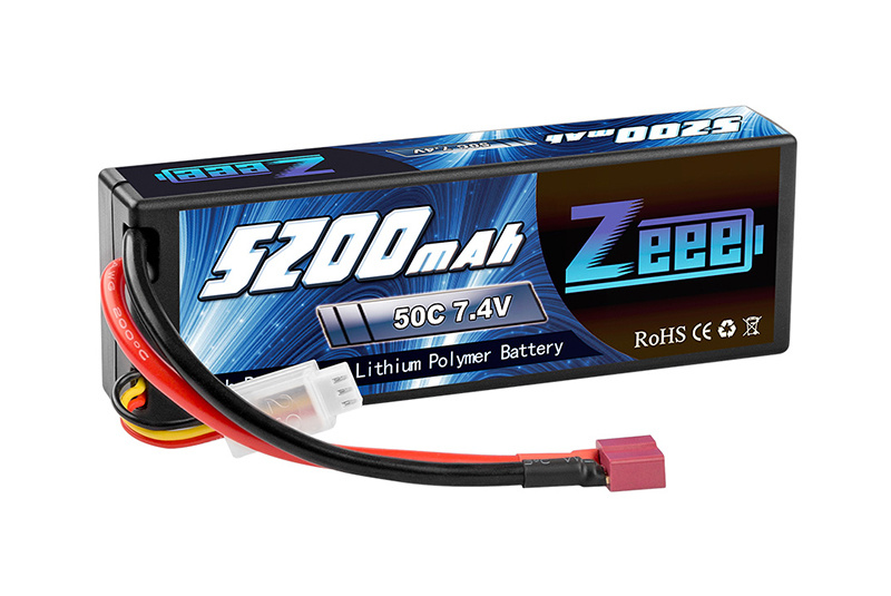 Zeee Power Внешний аккумулятор Аккумулятор 2s 7.4v 5200mah 50c + TRX Plug  #1
