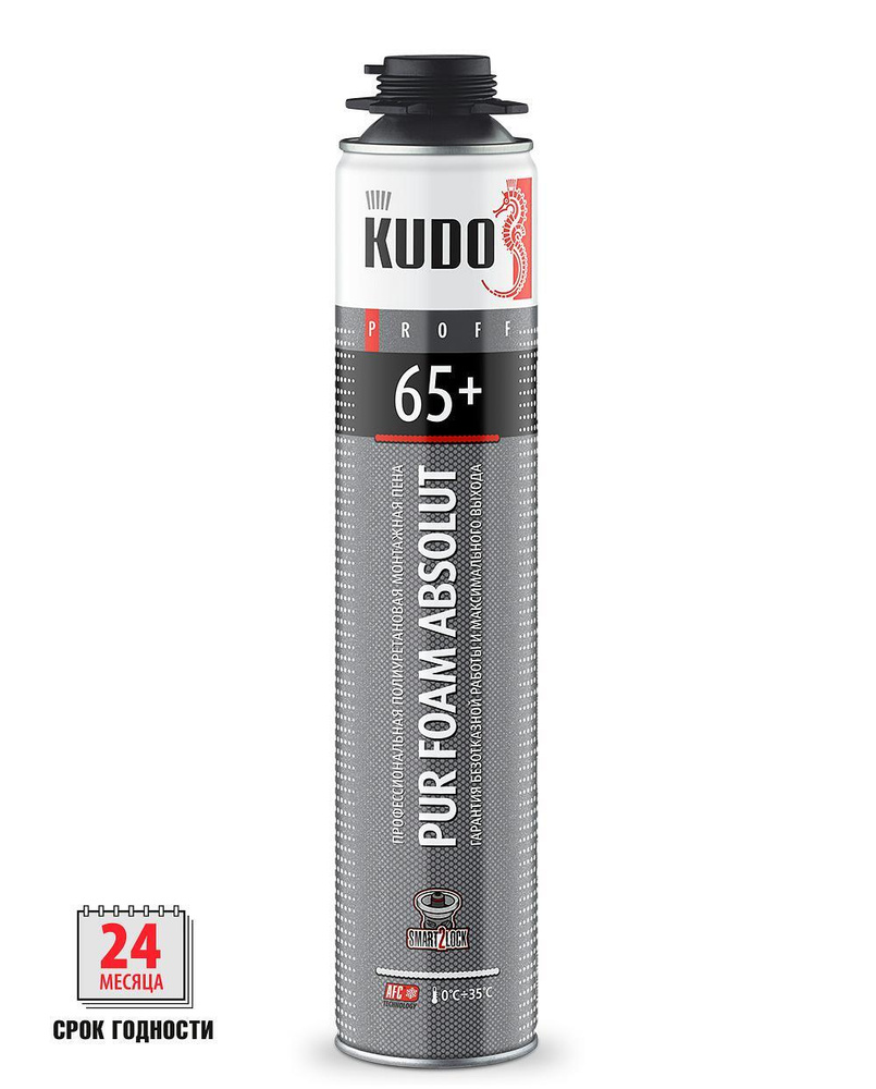 Пена монтажная профессиональная летняя KUDO PROFF 65+ арт. KUPP10S65+  #1