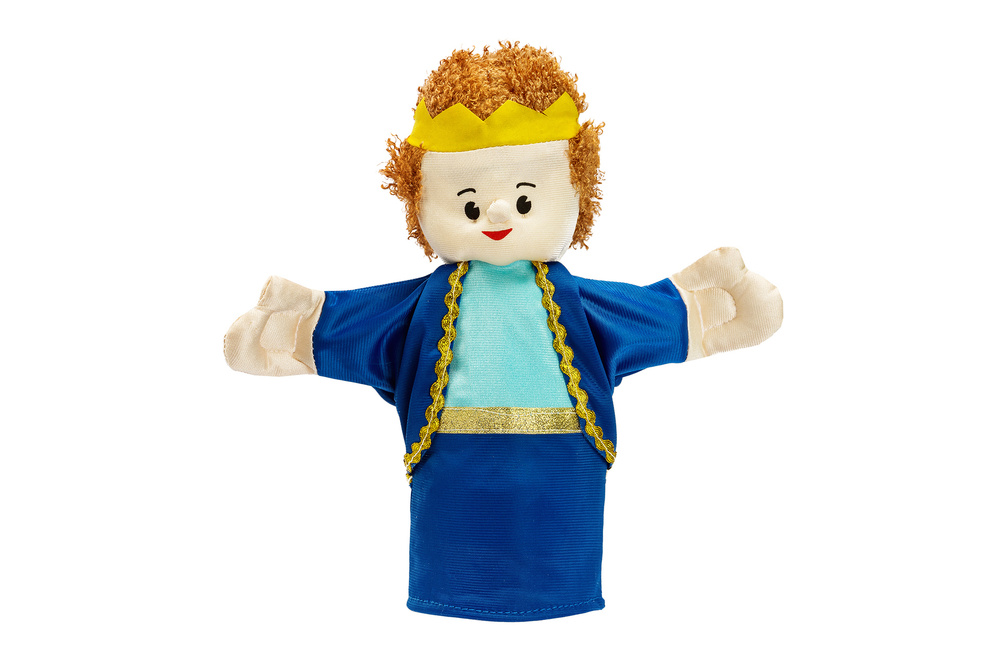 Кукла-рукавичка Принц, мягкая игрушка для кукольного театра, кукла-перчатка  #1