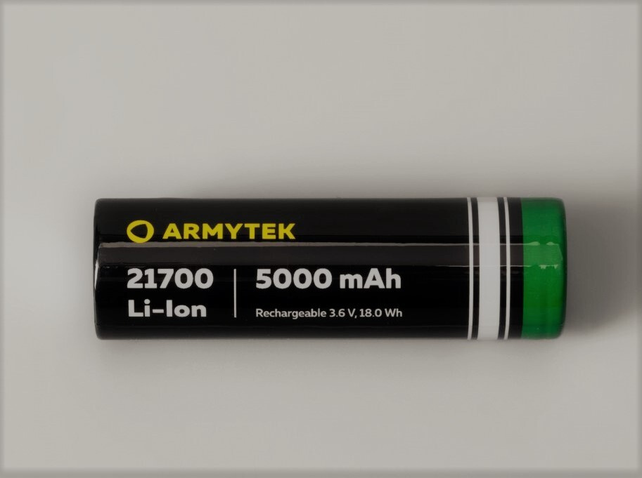 Аккумулятор ARMYTEK 21700 LI-ION 5000 мАч A03601 #1