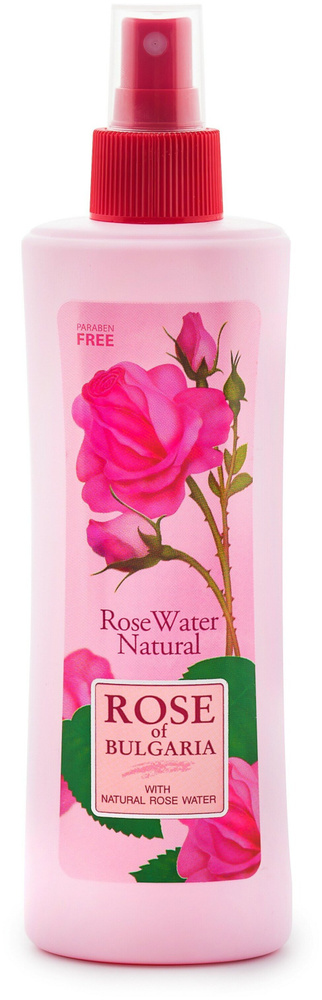 Rose of Bulgaria натуральная Розовая вода с пульверизатором 230 мл. / - 1шт.  #1
