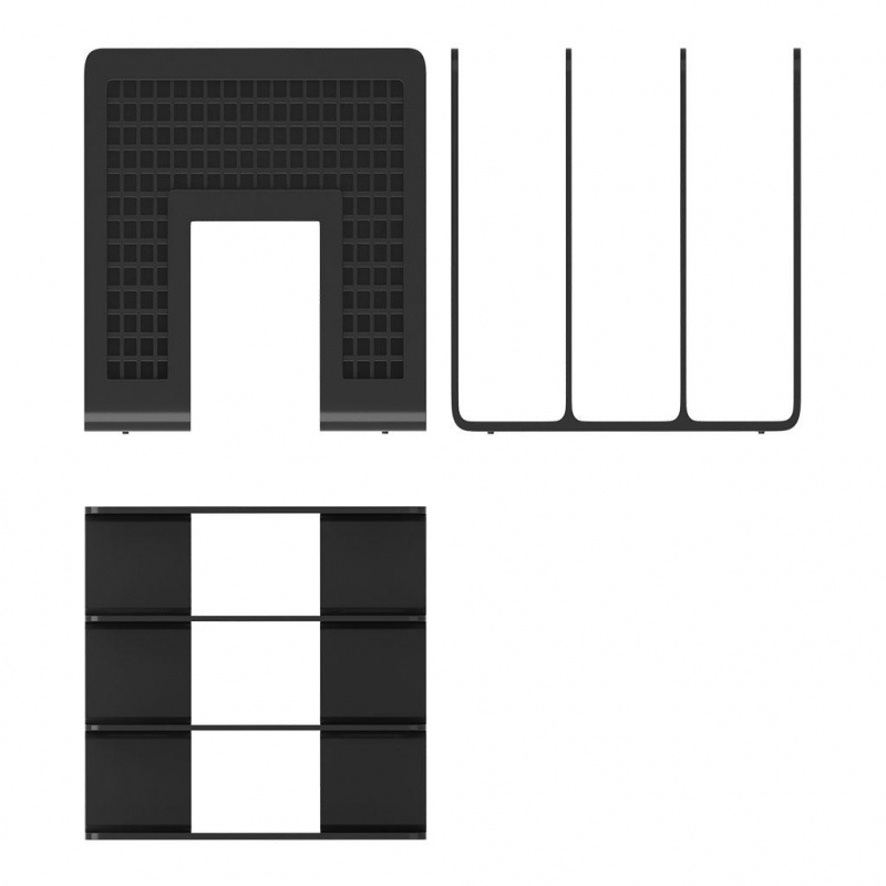 Лоток для бумаг сортер ErichKrause Classic черный 8070 #1