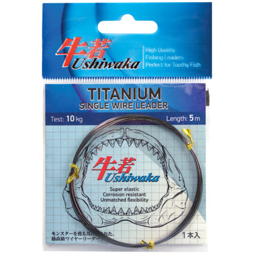 Поводочный материал Ushiwaka Titanium Single Wire, 7кг 5м #1