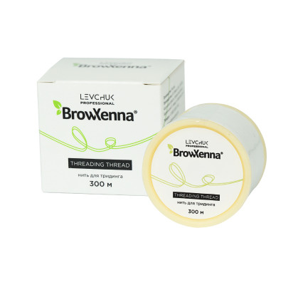 BrowXenna (Brow Henna) Антибактериальная нить для тридинга / нить для коррекции бровей  #1