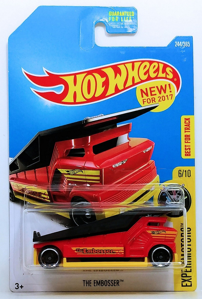 DTX22 Машинка металлическая игрушка Hot Wheels коллекционная модель THE EMBOSSER  #1
