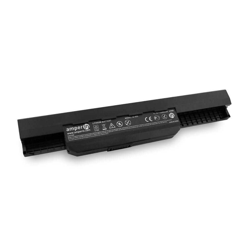 Аккумулятор Amperin для ноутбука ASUS A41-K53 4400 mah 11.1V #1