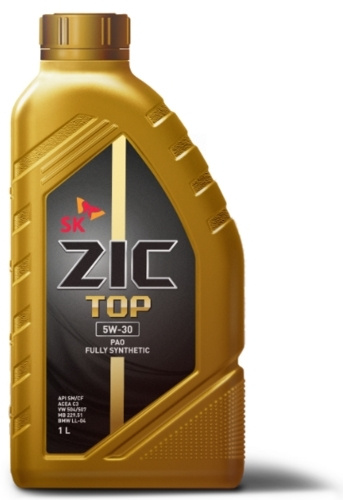 ZIC Top 5W-30 Масло моторное, Синтетическое, 1 л #1