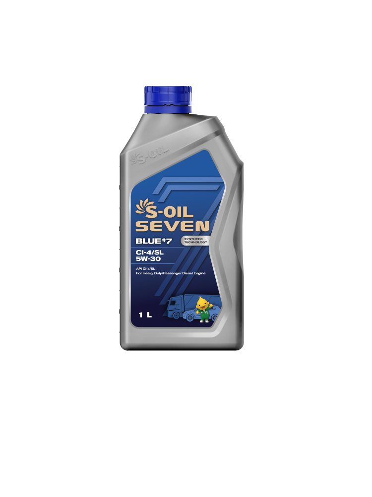 S-OIL SEVEN 5W-30 Масло моторное, Синтетическое, 1 л #1