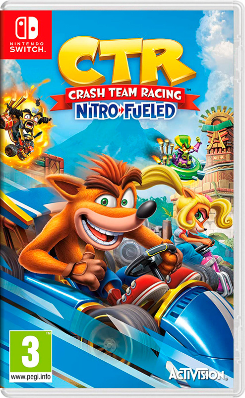 Игра Crash Team Racing Nitro-Fueled (Nintendo Switch, Английская версия) #1