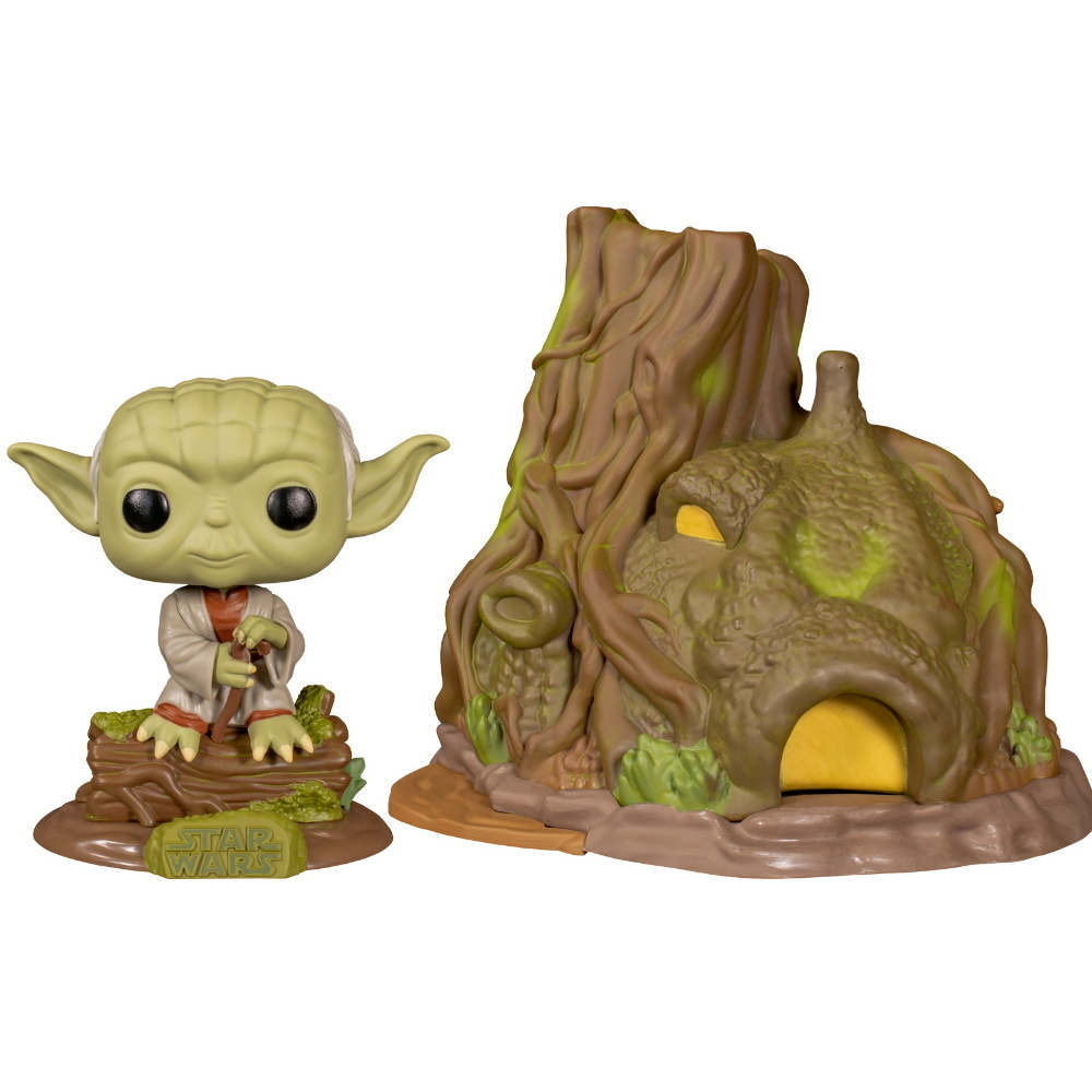 Фигурка Funko POP! Vinyl Town Star Wars: Yoda's Hut 46765 #1