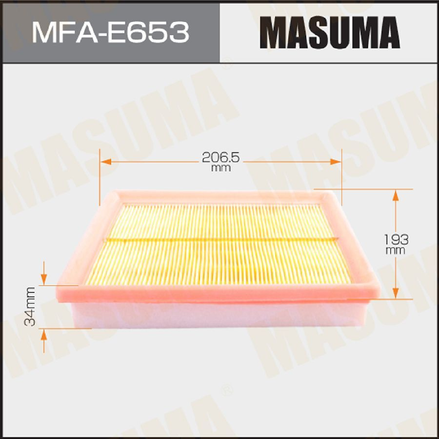 Masuma Фильтр воздушный арт. MFAE653 #1