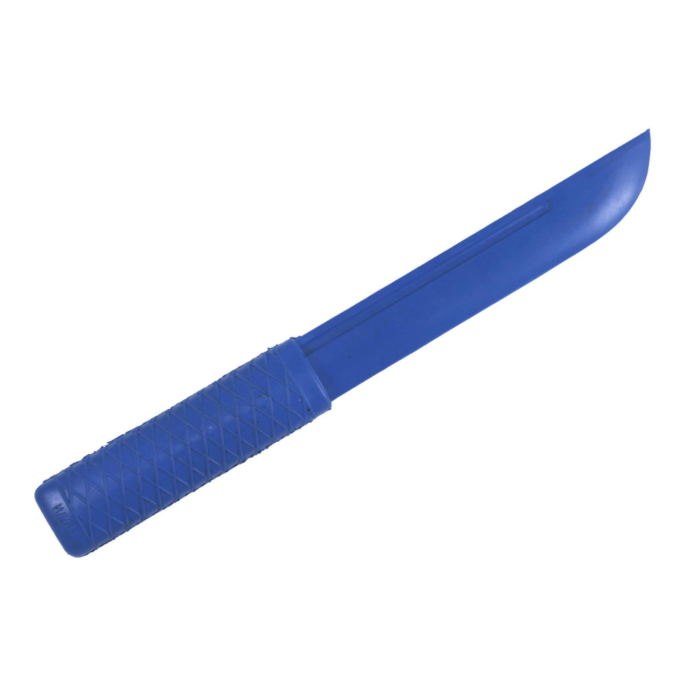 Макет ножа тренировочный, 24 см, мягкое лезвие, жесткая ручка, полипропилен, синий  #1
